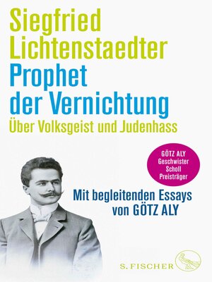 cover image of Prophet der Vernichtung. Über Volksgeist und Judenhass